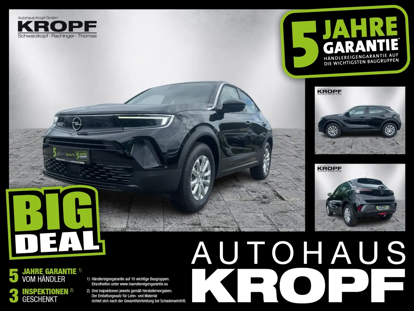 Opel Mokka-E Mokka e Edition Automatik / Navi / Kamera Schwarz - 1