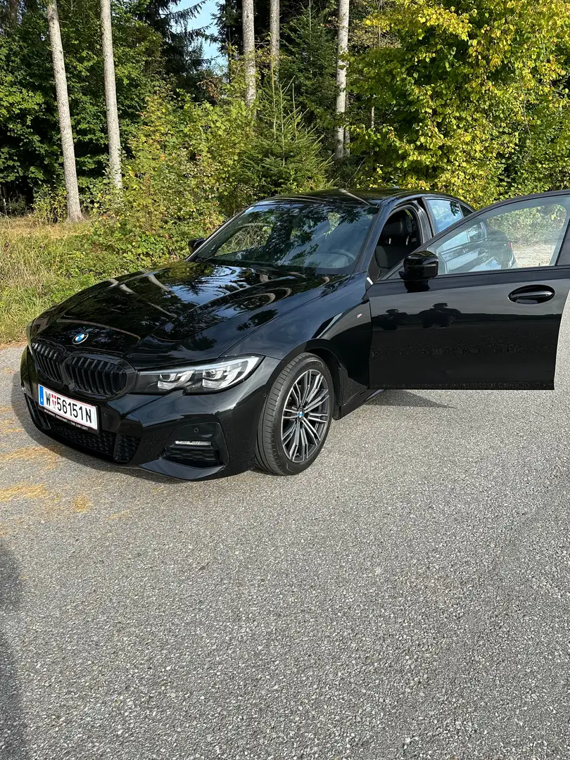 BMW 316 316d 48 V Aut. Schwarz - 2