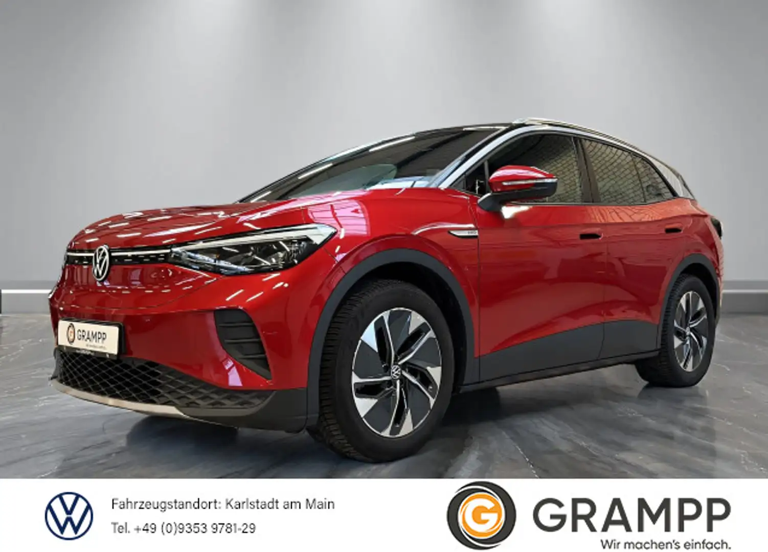 Volkswagen ID.4 Pro Performance +CCS+WÄRMEPUMPE+LED+ASSISTS Rot - 1