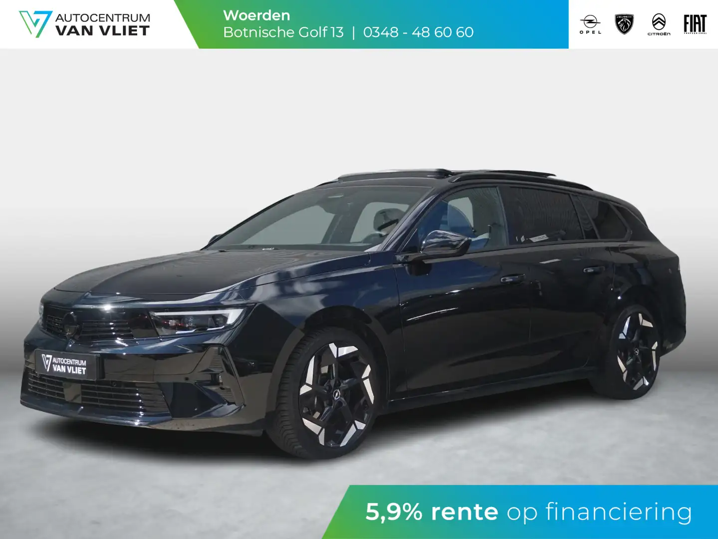 Opel Astra Sports Tourer 1.6 Turbo Plug In Hybrid GSe Noir - 1