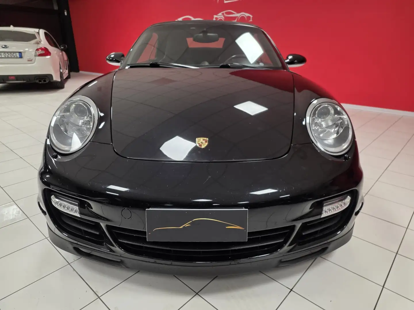 Porsche 997 turbo cabrio Freni Carboceramica Full Pelle Cocoa Nero - 2
