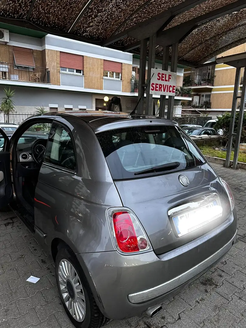 Fiat 500 500 III 0.9 t.air t. Matt Black 85cv Grijs - 1