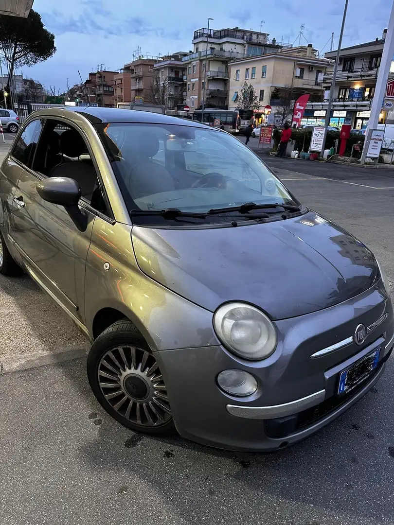 Fiat 500 500 III 0.9 t.air t. Matt Black 85cv Grijs - 2