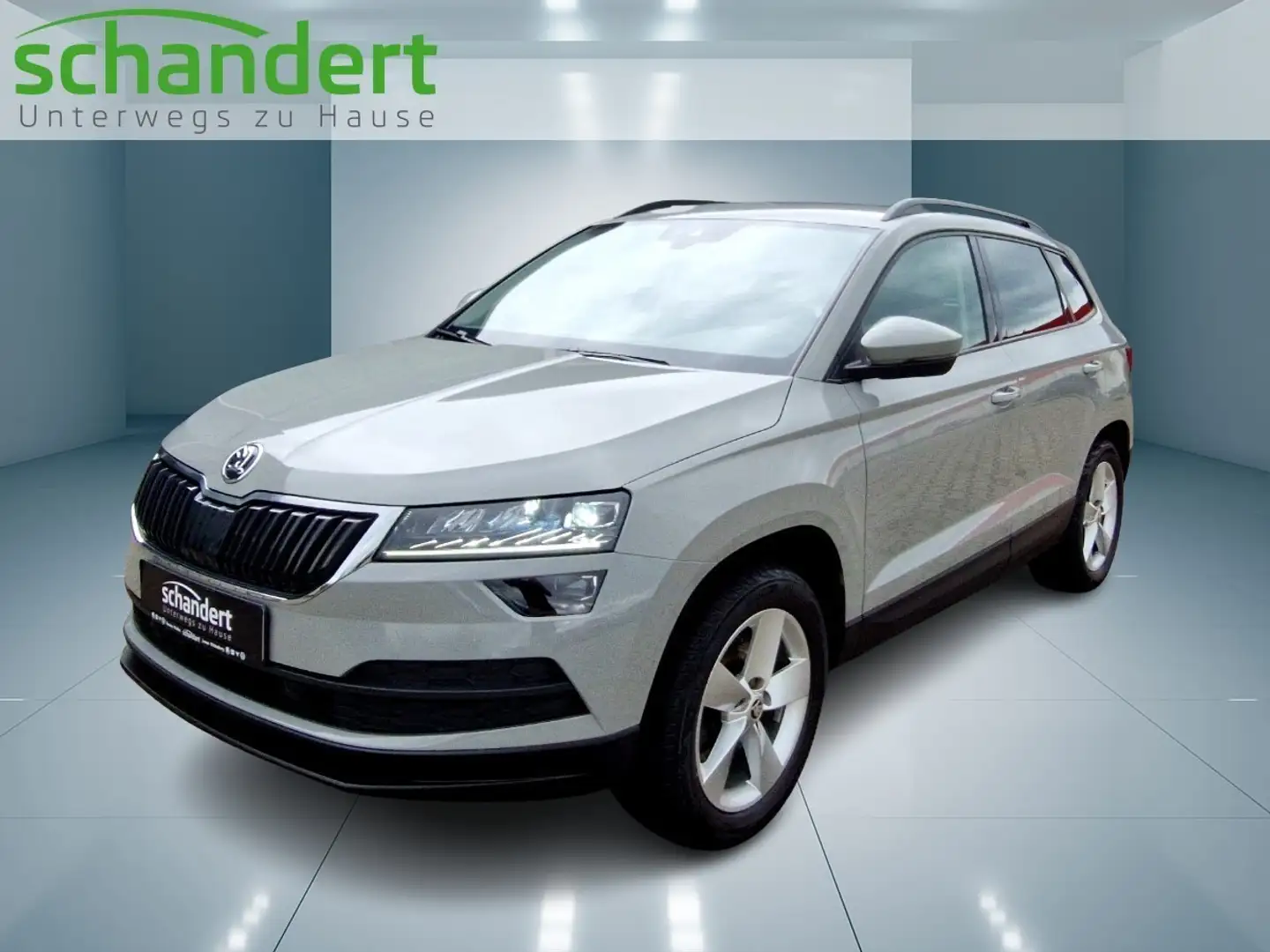 Skoda Karoq 1.5 TSI Ambition DSG 4x4 LED Navi AHK Klimaauto Grau - 1