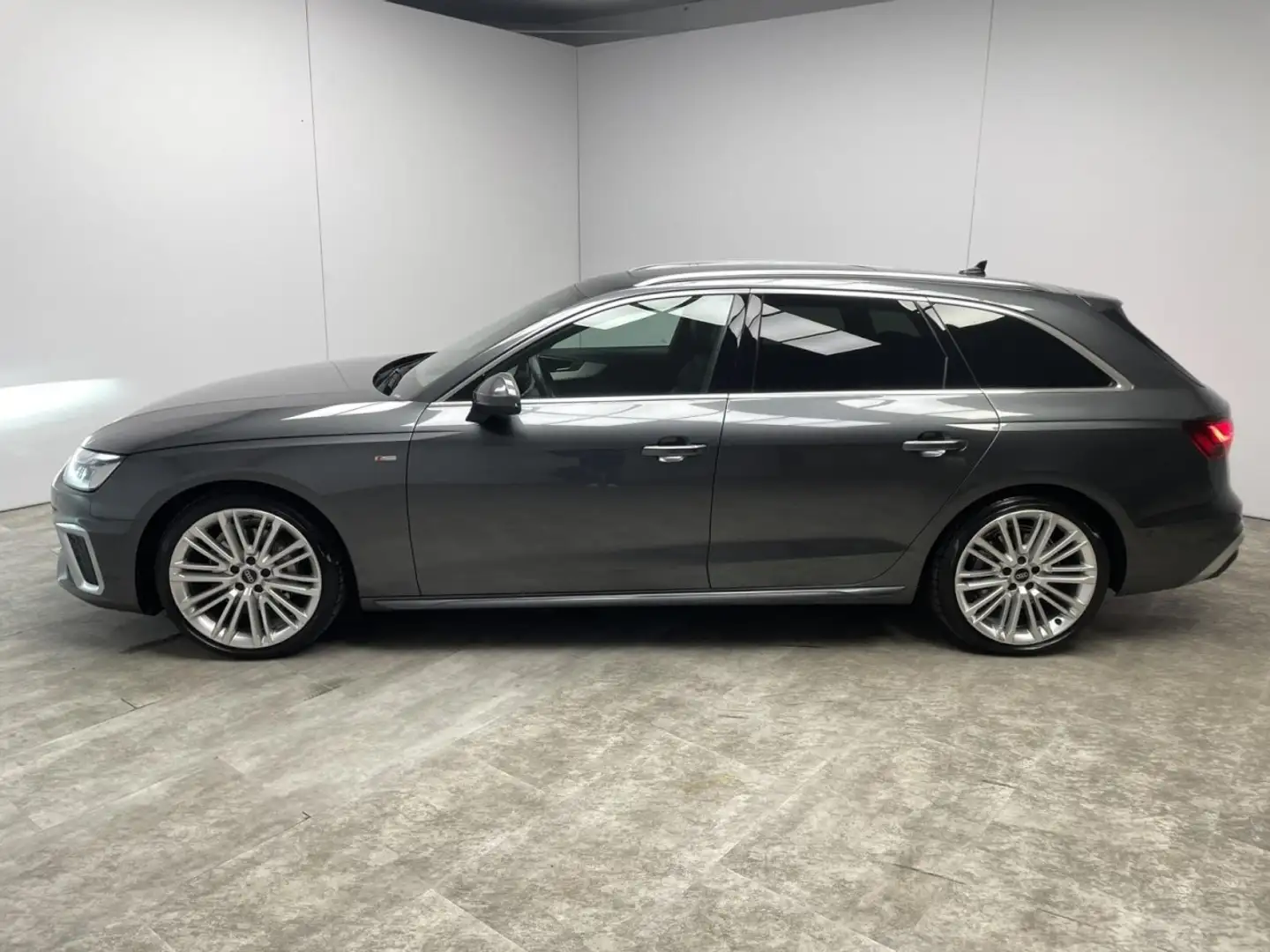 Audi A4 Avant 40 TDI quattro S line Pano+HUD Klima Navi Gris - 2