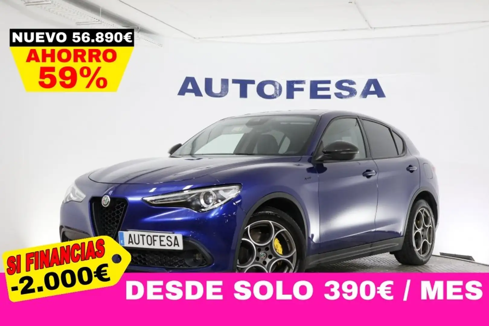 Alfa Romeo Stelvio 2.2 Diesel Sprint Plus Q4 AWD 190cv 5P # IVA DEDUC - 1