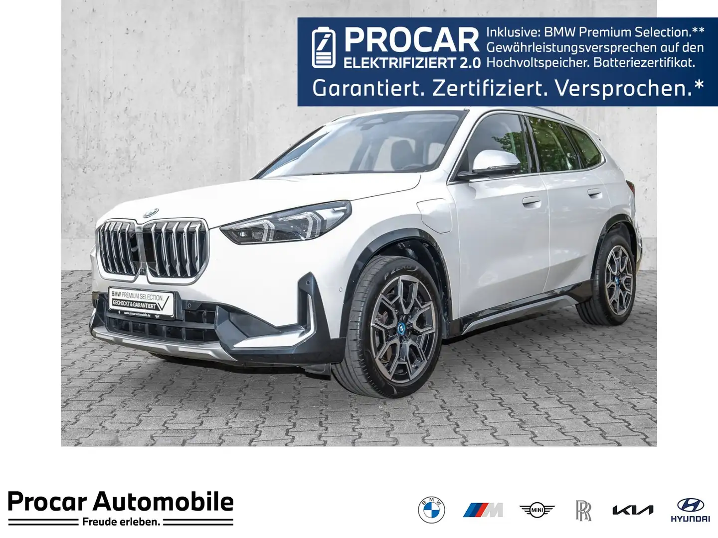 BMW X1 xDrive30e xLine PlugInHybrid 360° AHK H/K HuD Bianco - 1