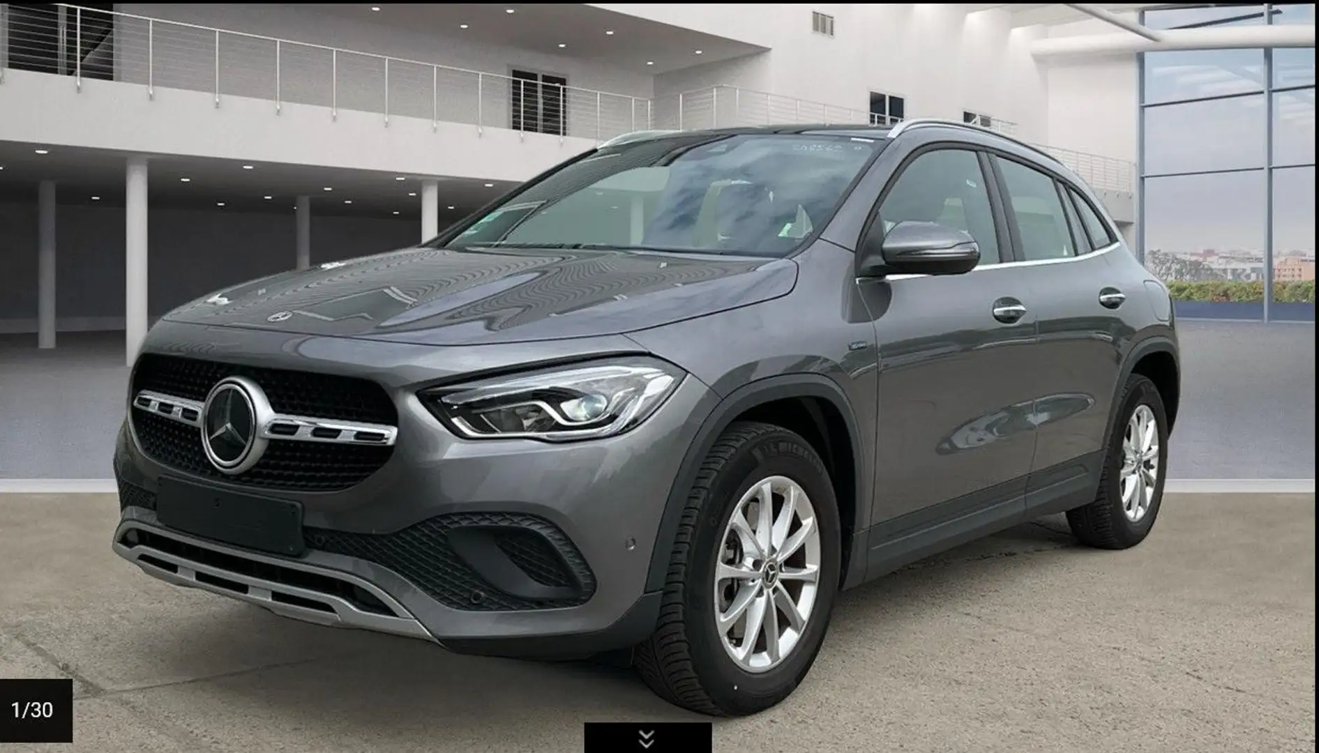 Mercedes-Benz GLA 250 e Kamera*Pano*LED*Distro*Leder*DAB*1Hand Grau - 1