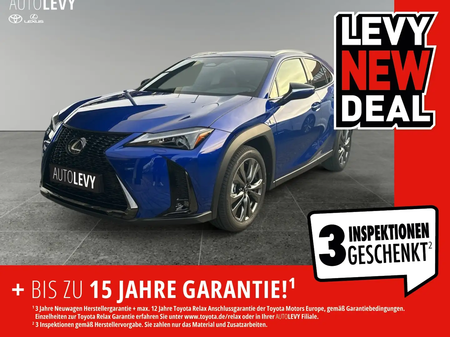 Lexus UX 300e UX 300h F Sport Design 2xKlima ACC AUT LED Modrá - 1