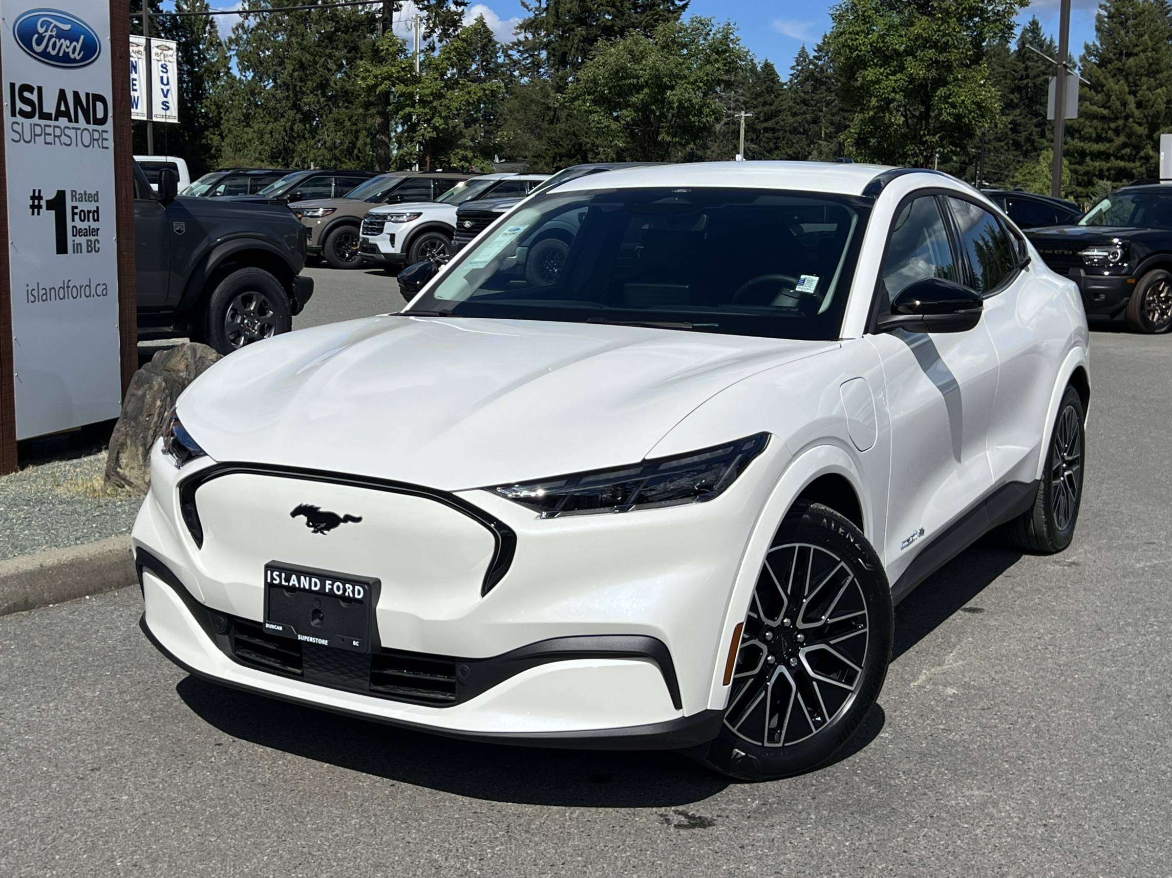 White 2026 Ford Mustang Mach-E SUV / Crossover All-Wheel Drive 1-Speed Automatic