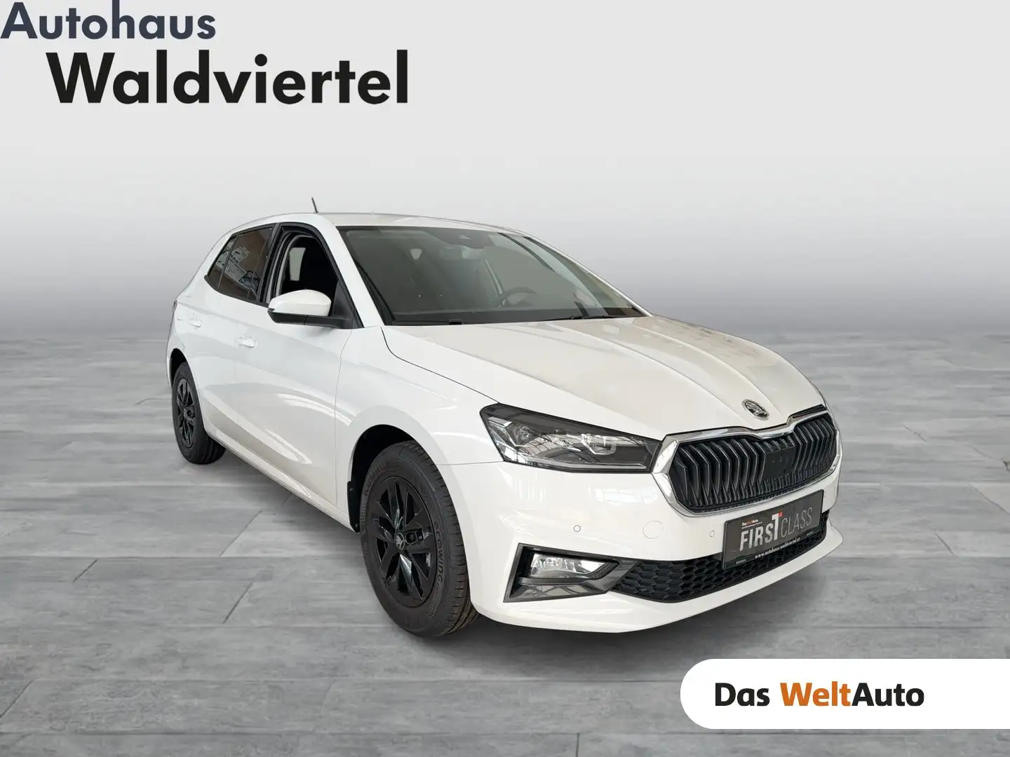 Skoda Fabia Selection TSI Weiß - 1