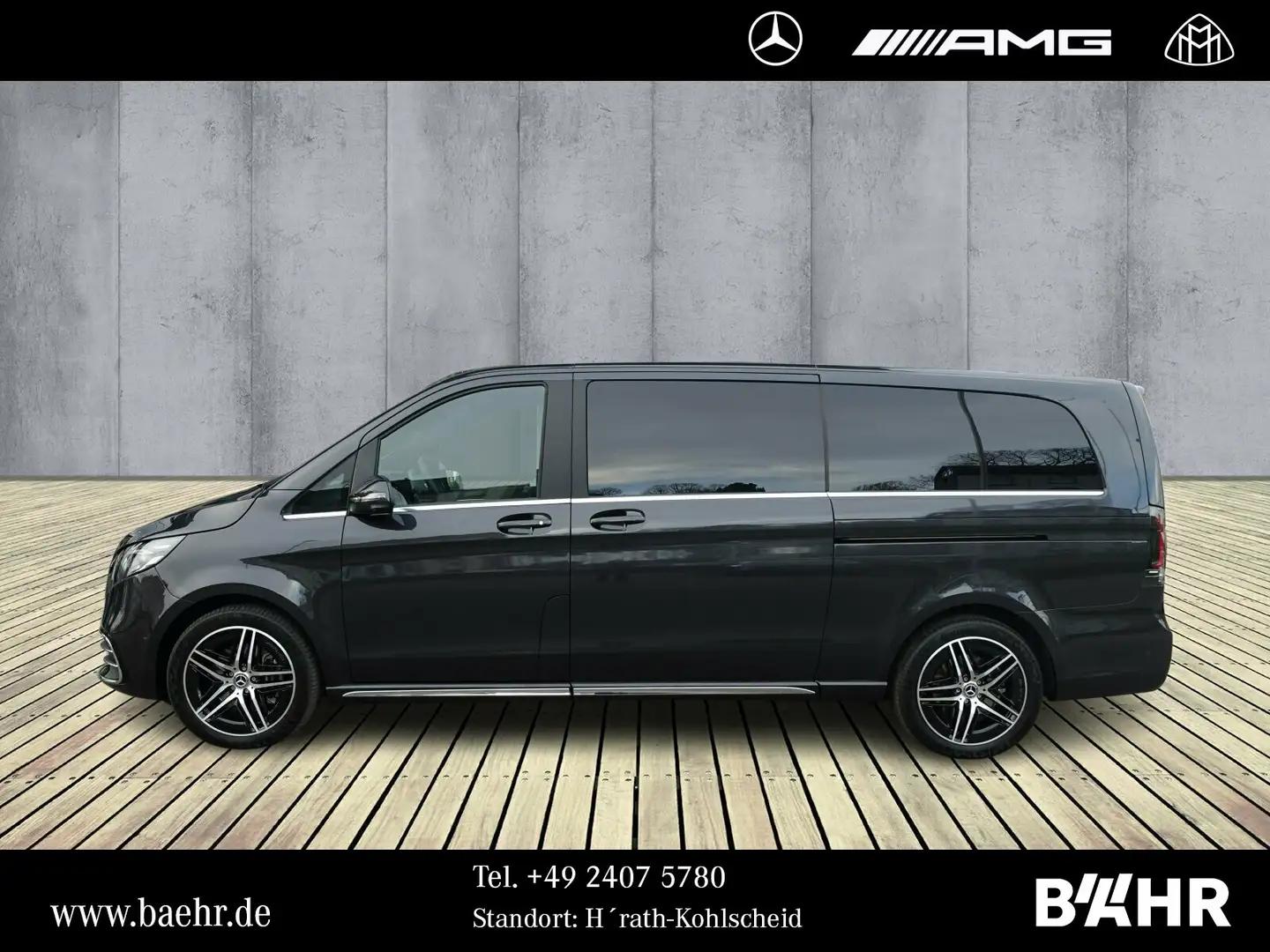 Mercedes-Benz V 300 V 300 d 4M Extralang AMG/MBUX/LED/Distronic/360° Grau - 2