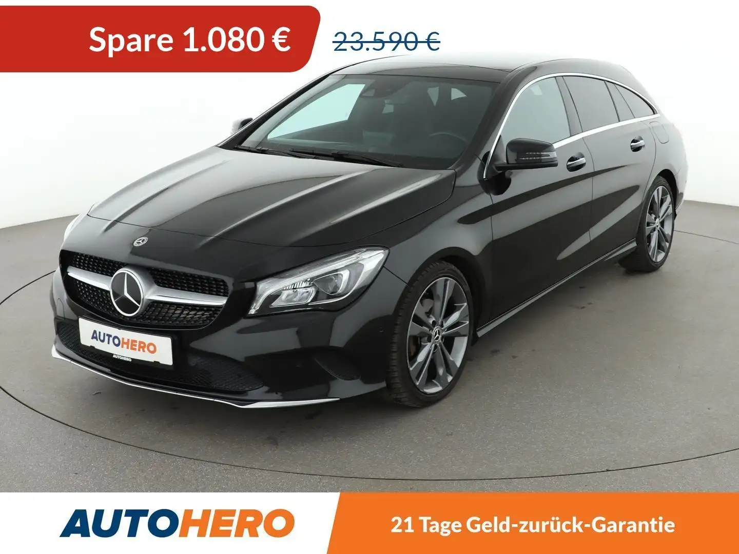 Mercedes-Benz CLA 200 Urban Aut.*NAVI*CAM*PDC*SHZ*ACC*LED*KLIMA*AHK* Schwarz - 1