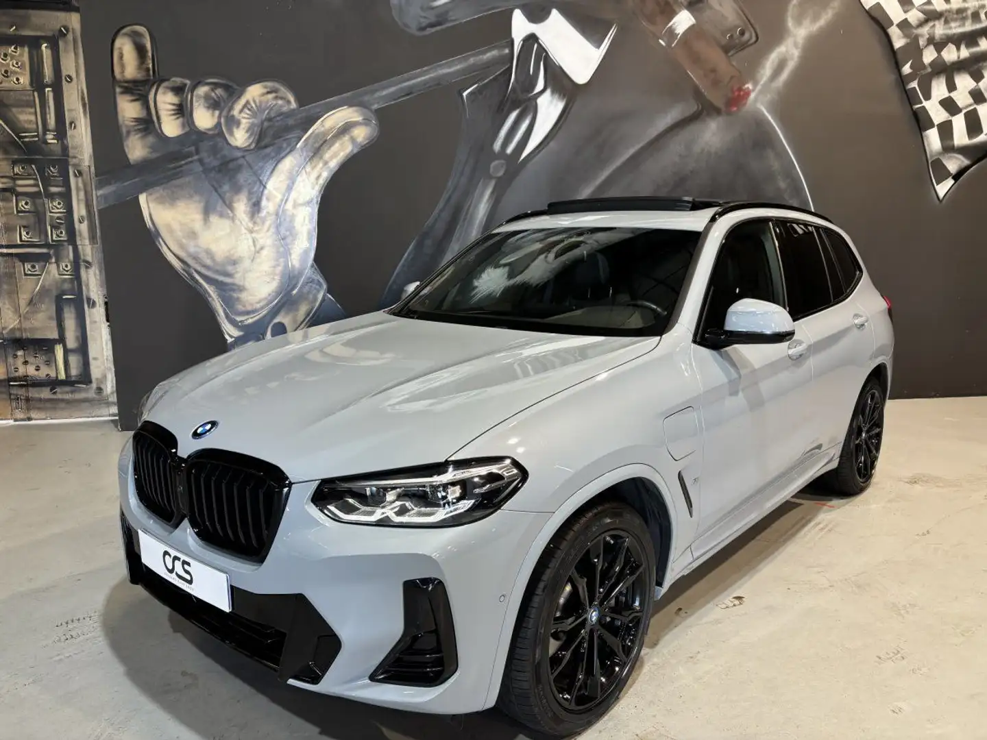 BMW X3 xDrive30e 292ch M Sport Toit Ouvrant Gris - 2