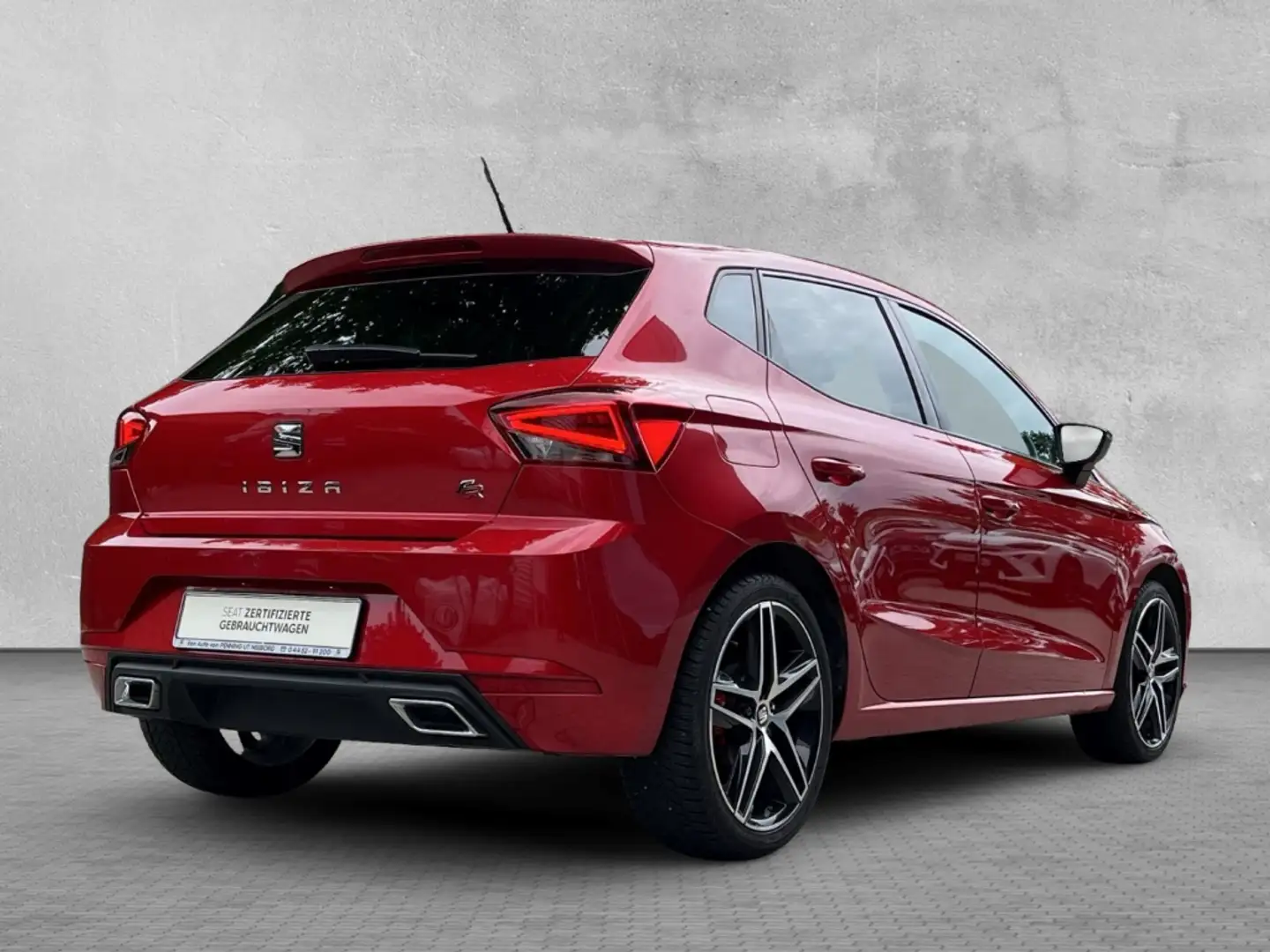 SEAT Ibiza 1.5 TSI FR Apple CarPlay LED-Tagfahrlicht Klima Na Rot - 2