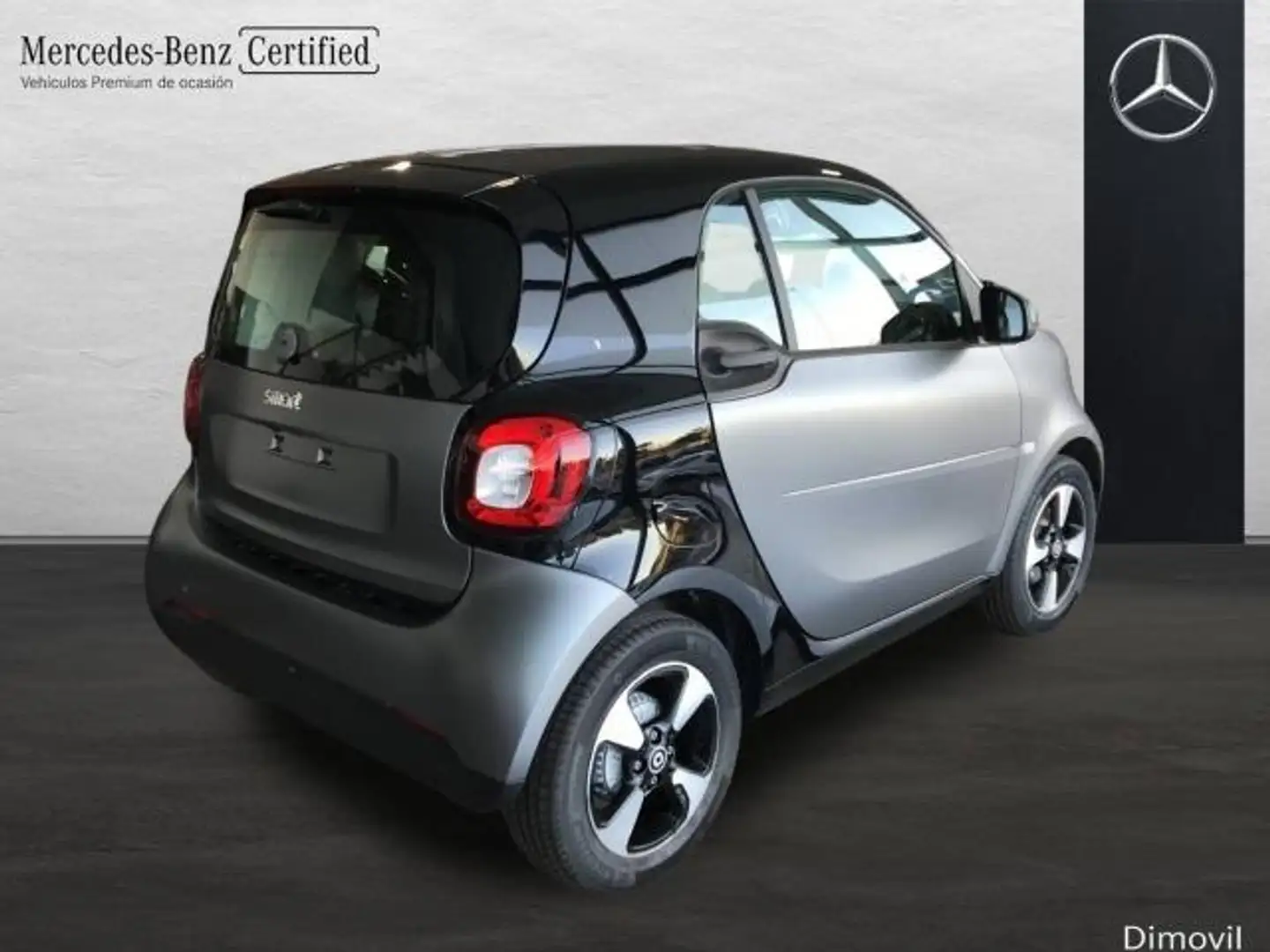 smart forTwo 60KW EQ COUPE Gris - 2