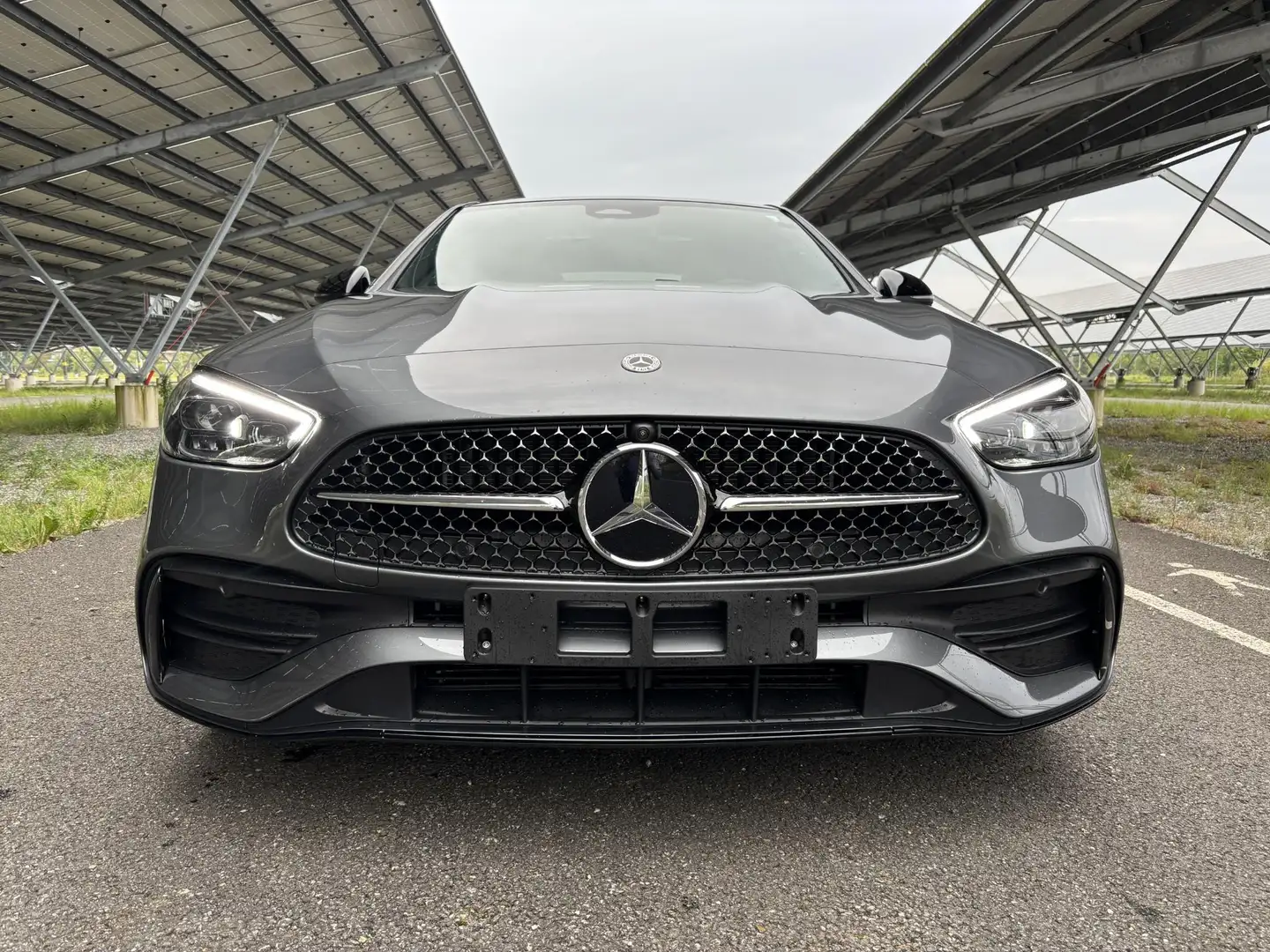 Mercedes-Benz C 300 e Business Solution AMG | Night | Panoramadak | Di Gris - 2