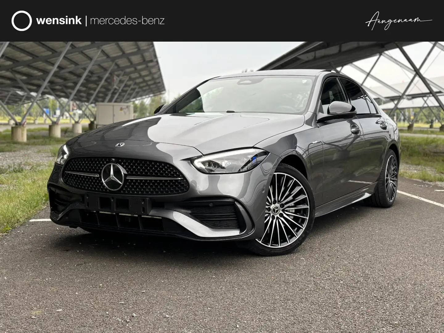Mercedes-Benz C 300 e Business Solution AMG | Night | Panoramadak | Di Gris - 1