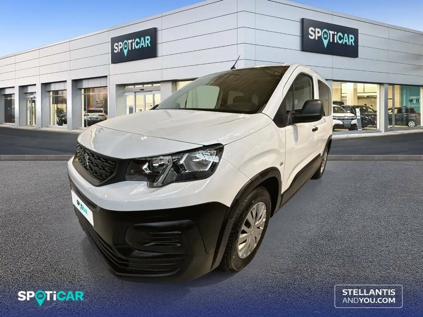 Peugeot Rifter Standard BlueHDi 73kW Active Pack Blanc - 1