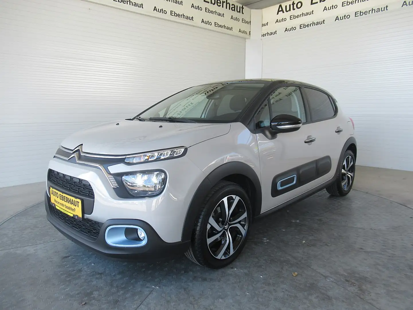 Citroen C3 PT 110 EAT6 Elle *Leder/Alcantara *LED *Navi *S... Beige - 1