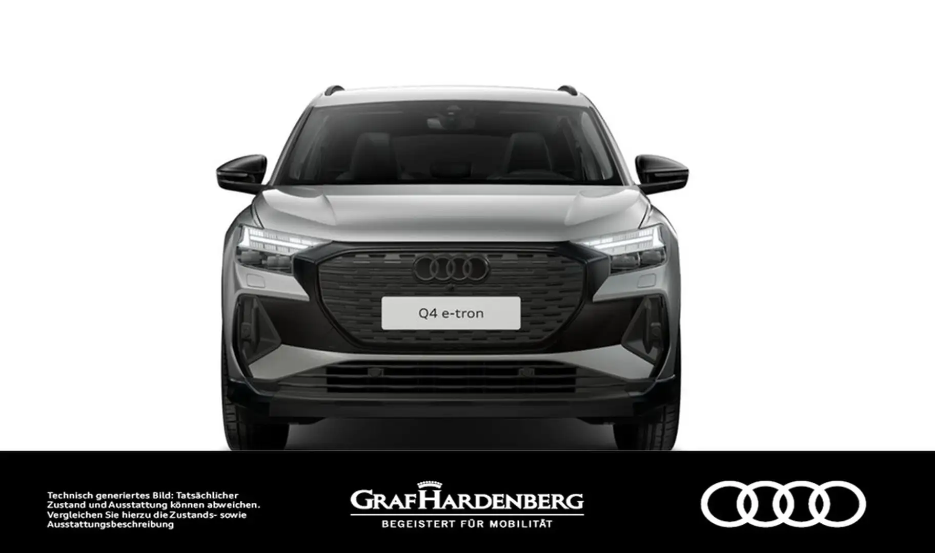 Audi Q4 e-tron 50 quattro S line Matrix Navi SHZ Grau - 2