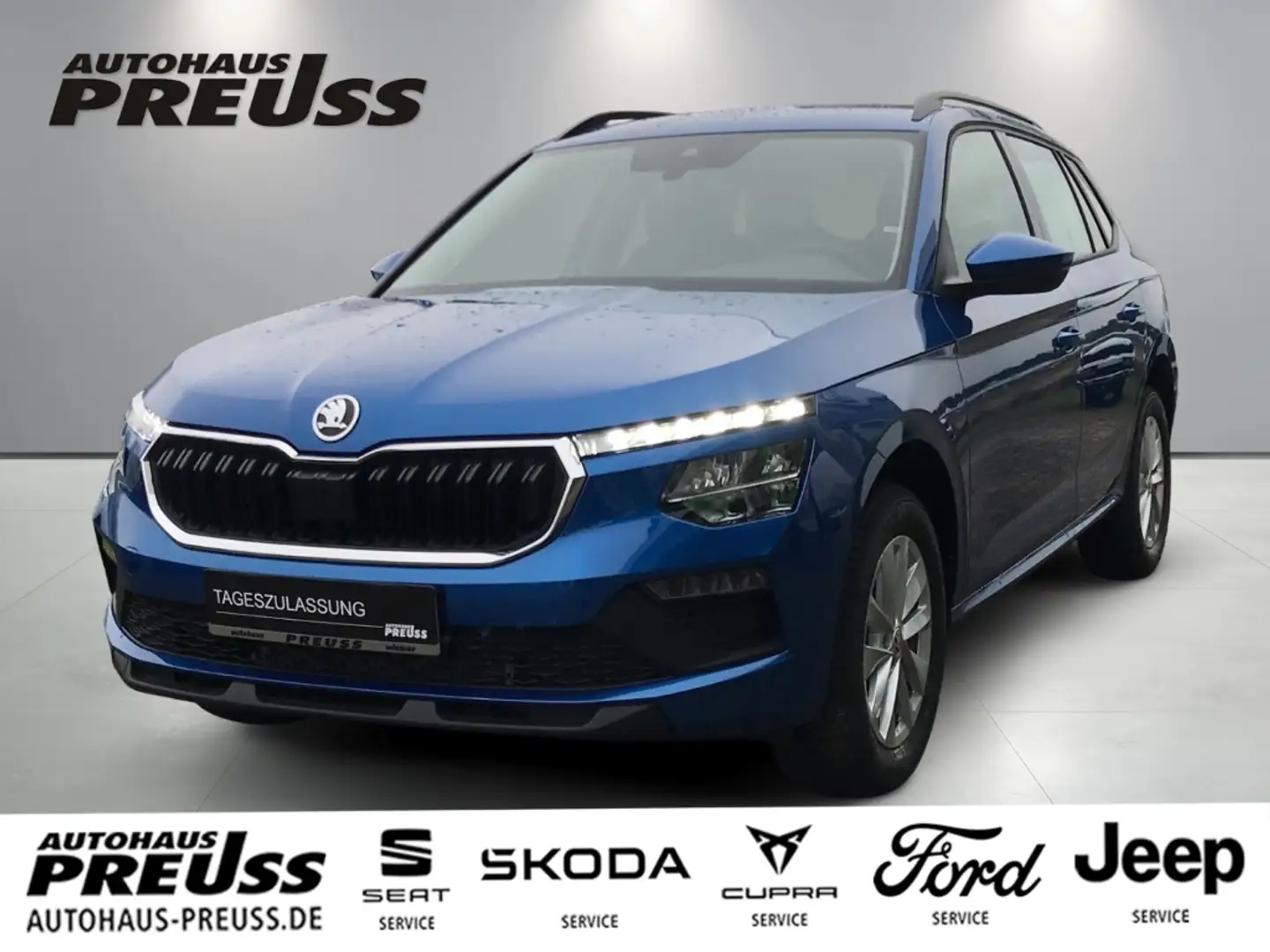 Skoda Kamiq Drive 1,0 TSI Blau - 1