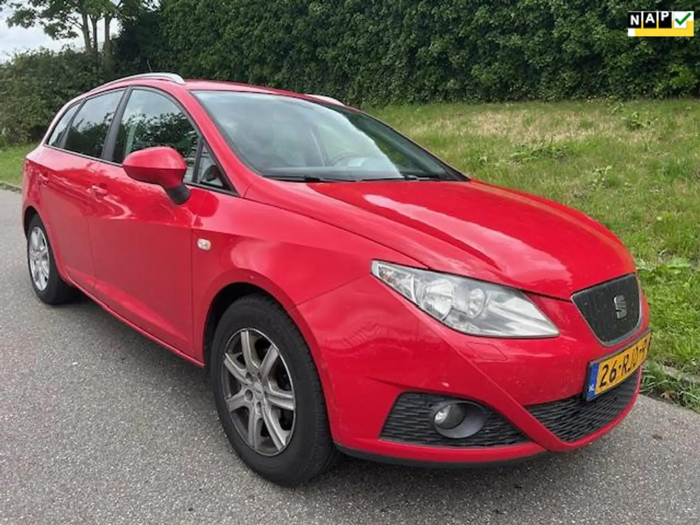 SEAT Ibiza ST 1.2 TDI Style Ecomotive - Leder - Clima - PDC Rouge - 1