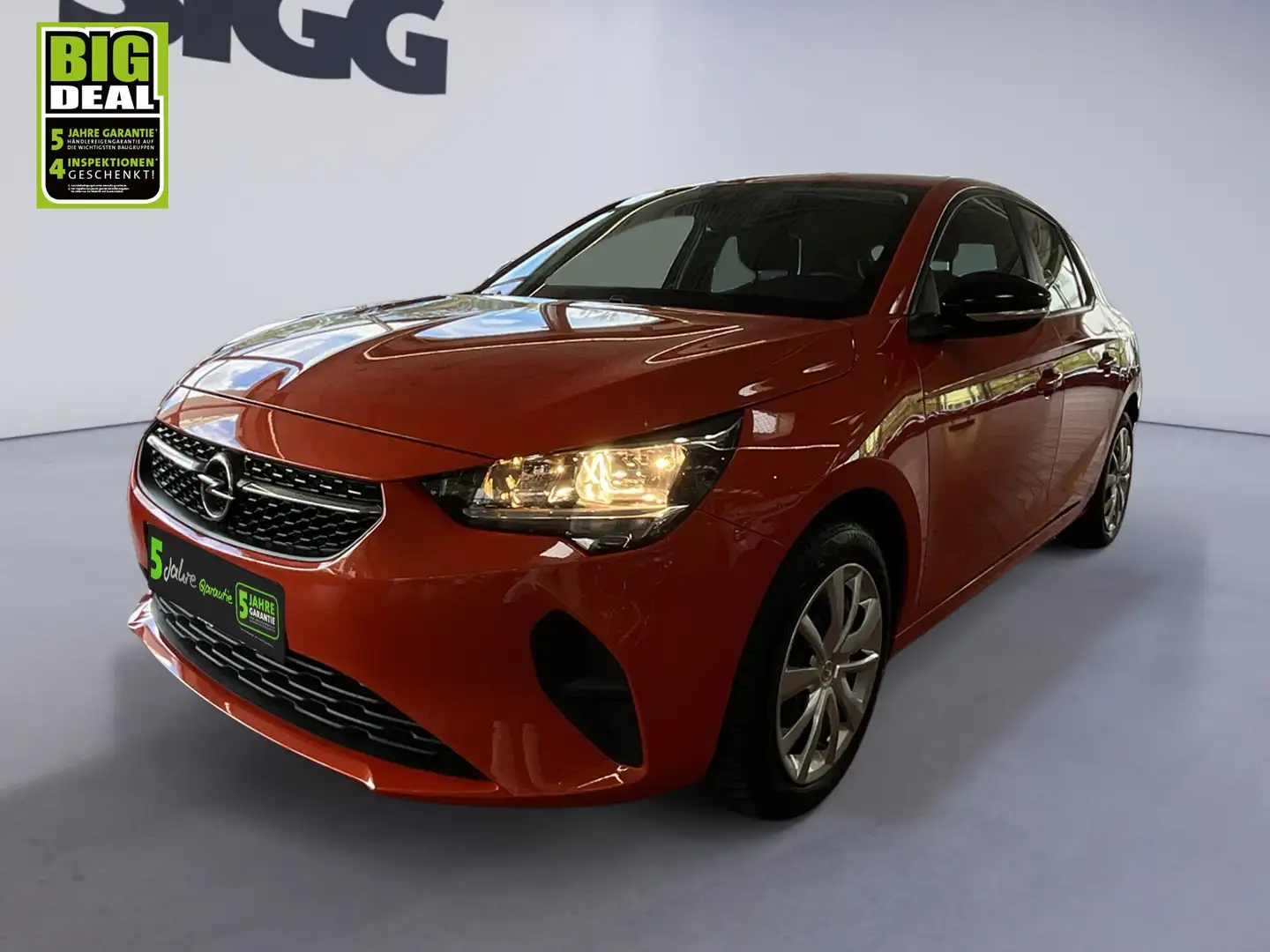 Opel Corsa-e Edition AUT Kam. KlimaA PDC SpurH Oranje - 2