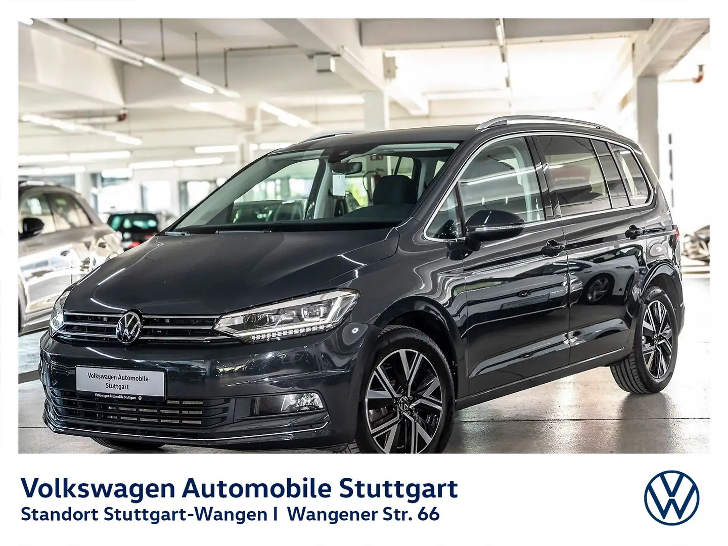 Volkswagen Touran Highline 1.5 TSI Navi Kamera LED ACC SHZ Grau - 1