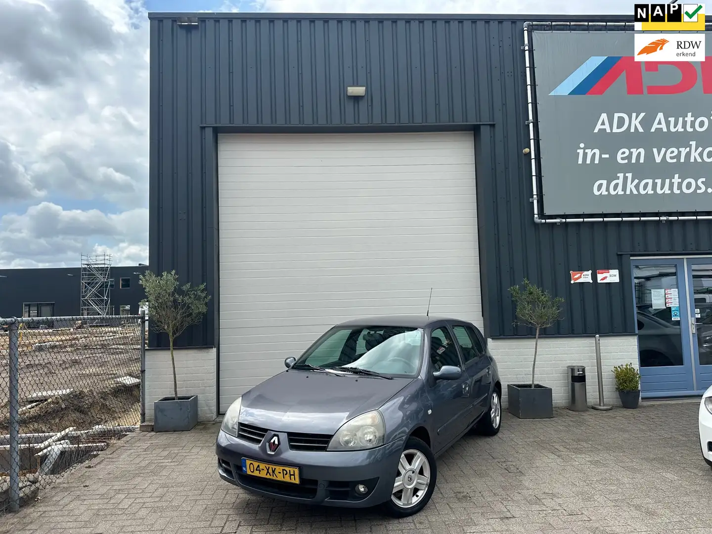 Renault Clio 1.2-16V Campus AIRCO/NIEUWE APK/HAGELSCHADE!! Blauw - 1