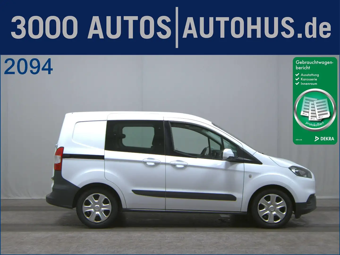 Ford Transit Courier 1.5 TDCi Trend 5-Sitze PDC Klima White - 1