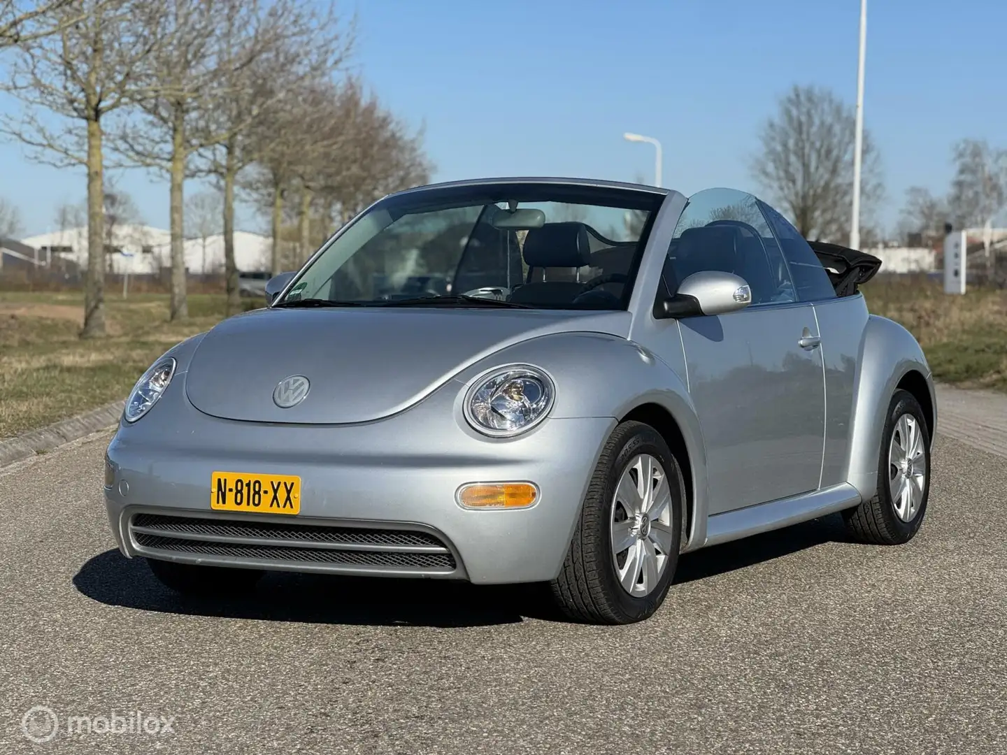 Volkswagen New Beetle Cabriolet 2.0 Highline Automaat Gris - 1