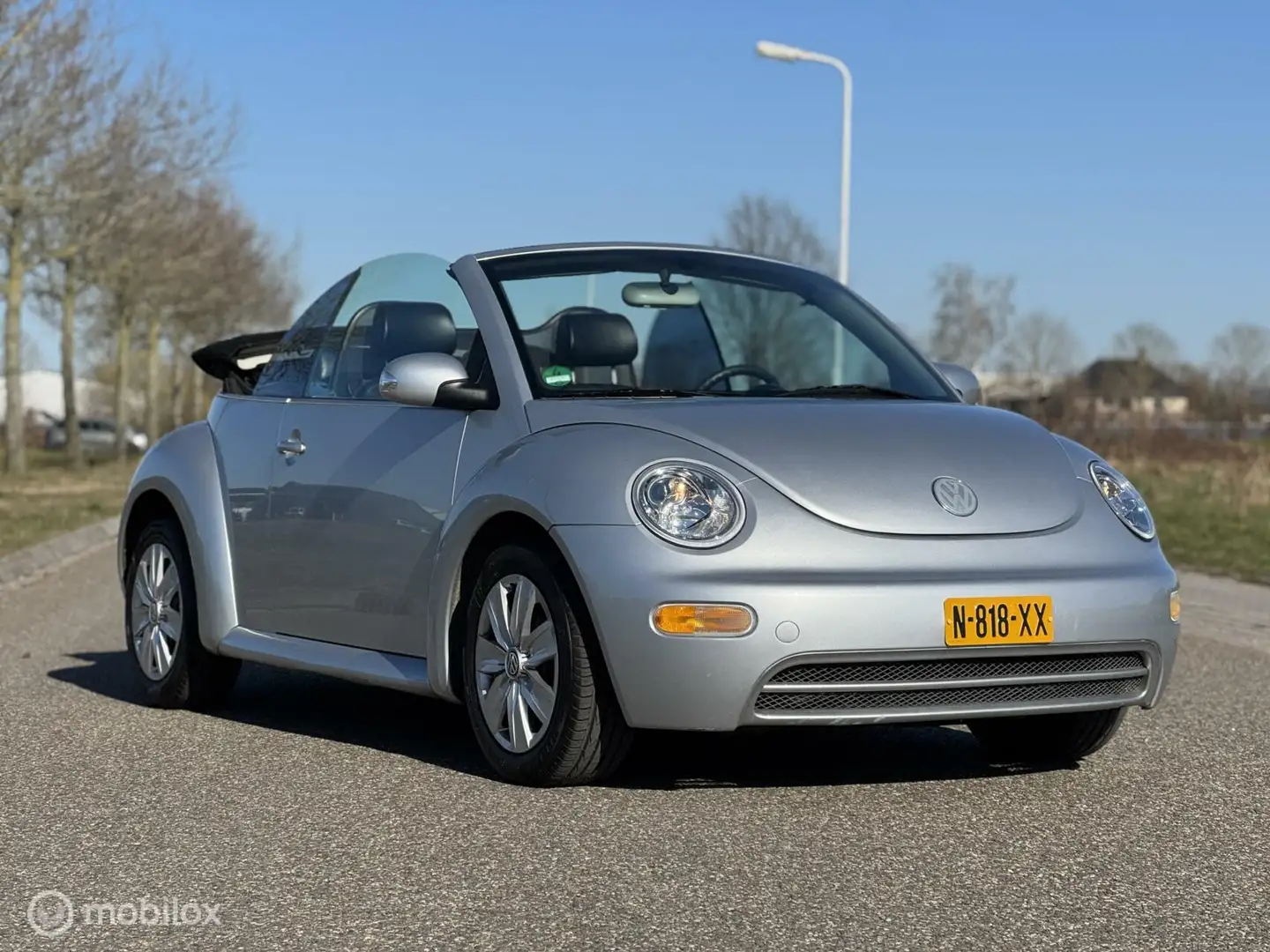 Volkswagen New Beetle Cabriolet 2.0 Highline Automaat Gris - 2