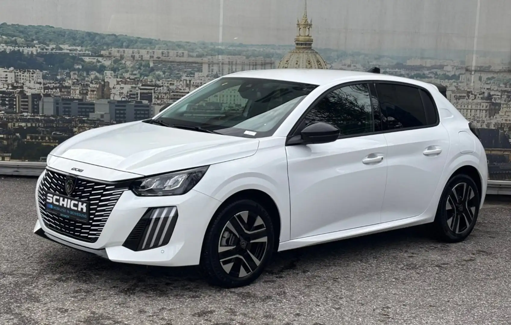 Peugeot 208 Allure Hybrid 100 e-DCS6 Weiß - 2