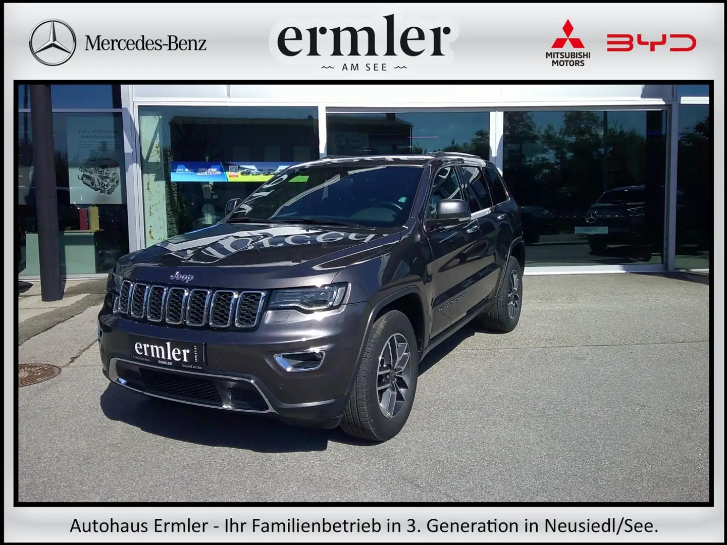 Jeep Grand Cherokee 3,0 Multijet II Limited V6 Diesel Šedá - 1