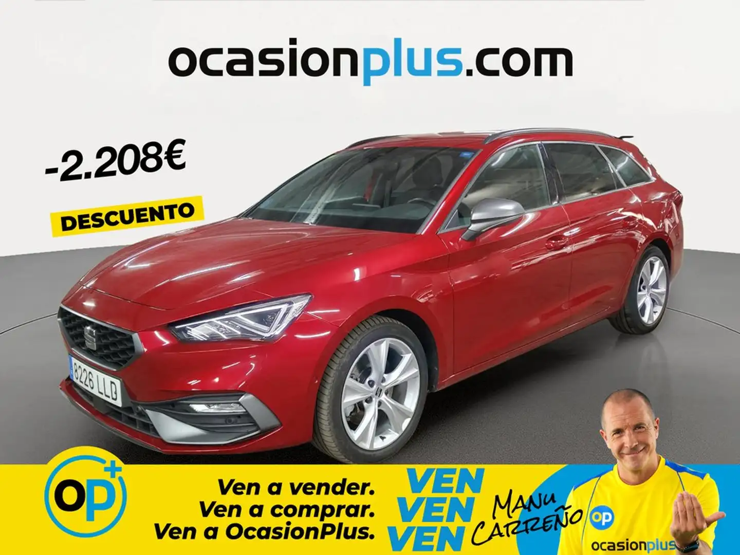 SEAT Leon ST 1.5 eTSI S&S FR DSG-7 150 Rojo - 1