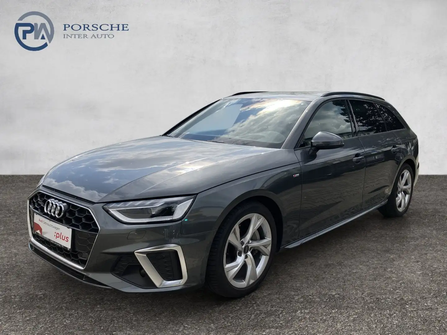 Audi A4 40 TDI quattro S line Gris - 1