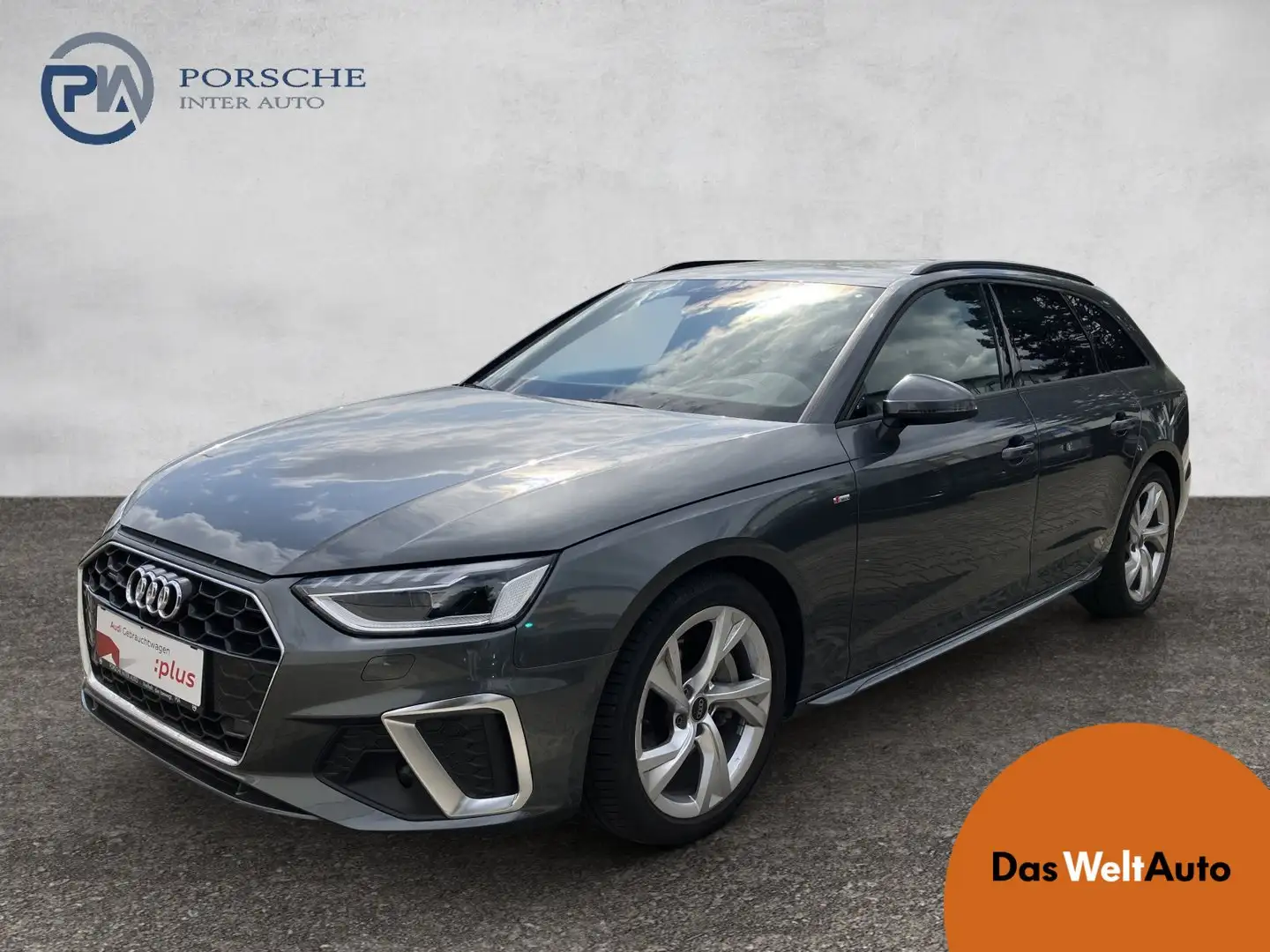 Audi A4 40 TDI quattro S line Grau - 1