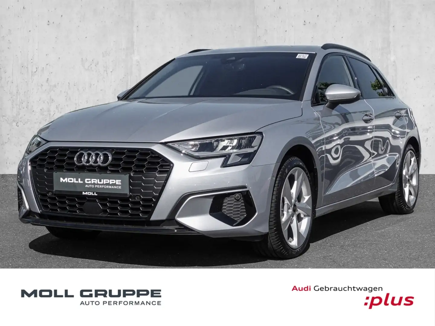 Audi A3 Sportback 30 TDI S tronic advanced Navi plus Zilver - 1
