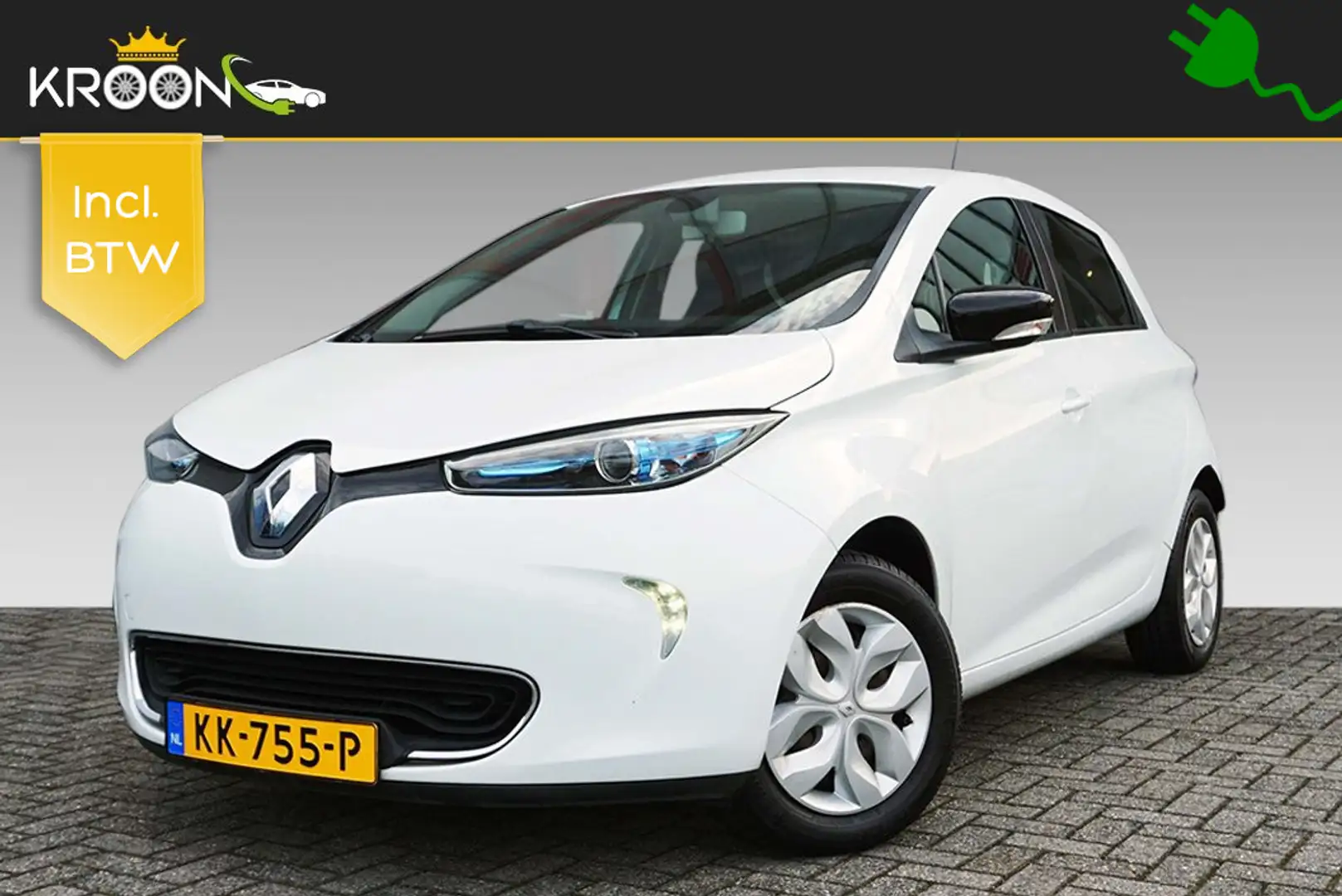 Renault ZOE R240 Life 22kWh Koopaccu € 2.000,- SEPP Blanc - 1