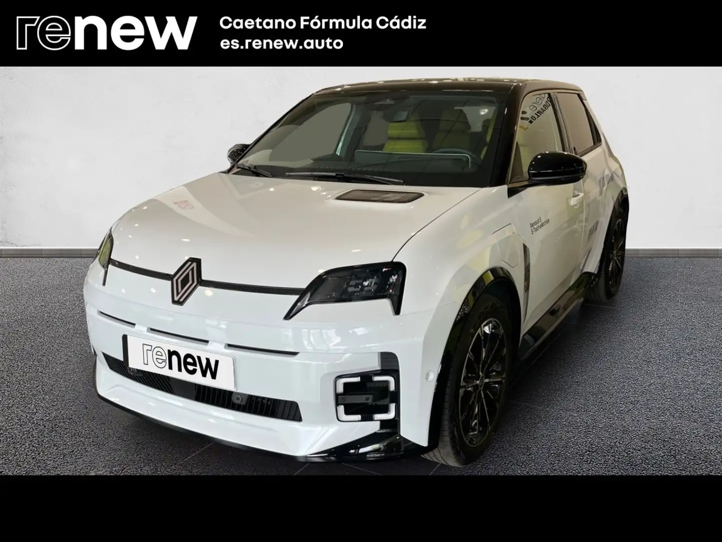 Renault R 5 E-Tech Iconic cinq autonomía confort 110 kW Blanc - 1