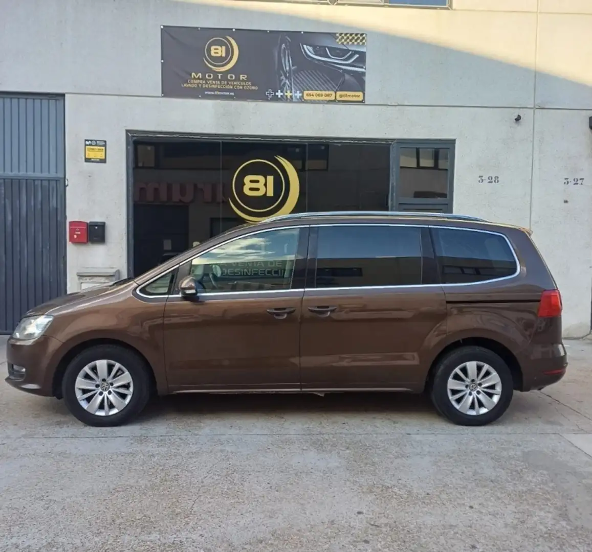 Volkswagen Sharan 2.0TDI Advance BMT 140 Marrón - 1