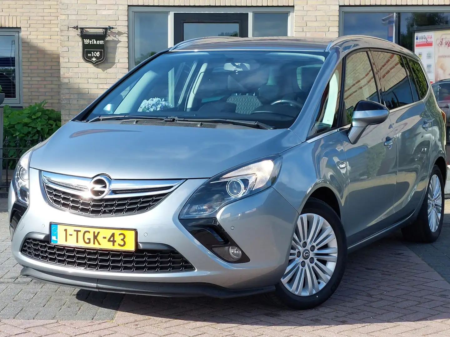 Opel Zafira Tourer 1.4 Design Edition 7p. | Camera | Trekhaak | NL au Gris - 1