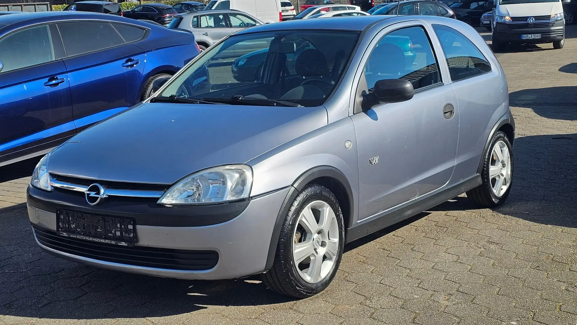 Opel Corsa 1.2 16V Njoy  Tüv neu KUNDENAUFTRAG Grau - 2