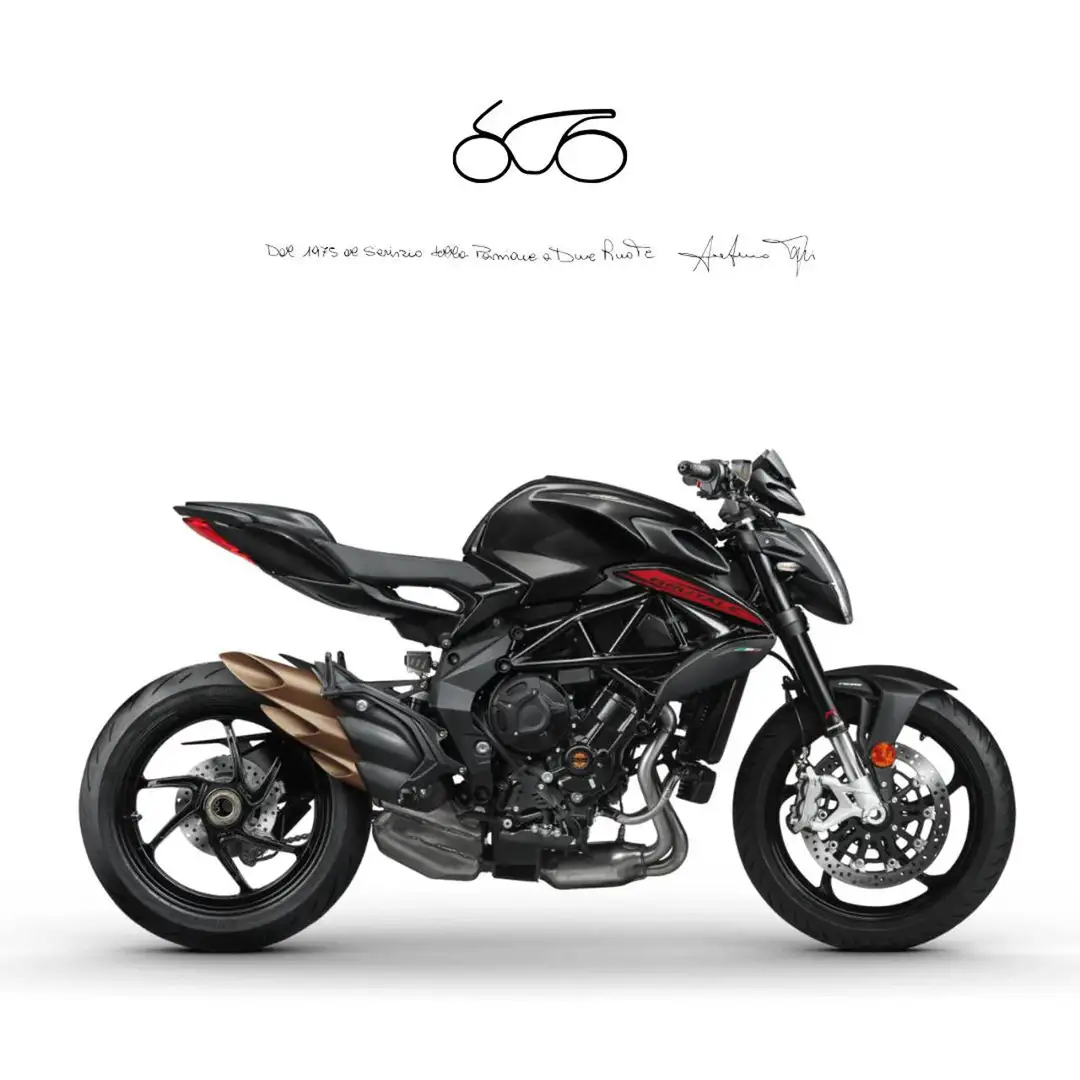 MV Agusta Brutale 800 R 35KW Noir - 1