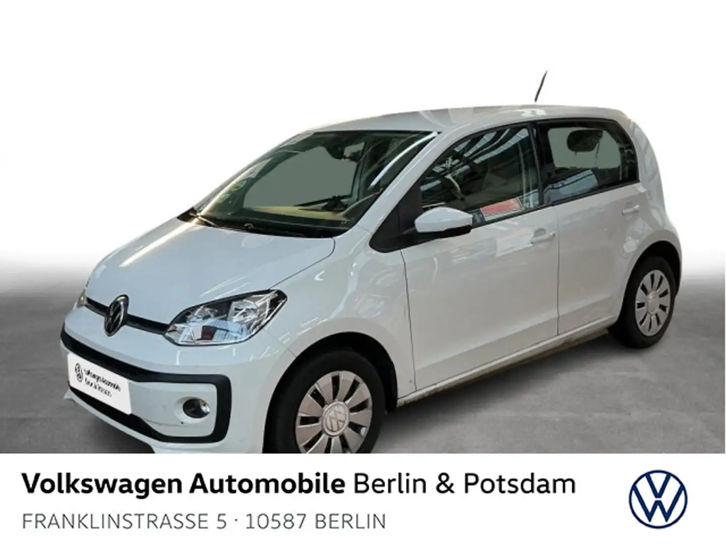Volkswagen up! 1.0 move up! Klima Sitzhzg PDC Kamera MFL Blanc - 1