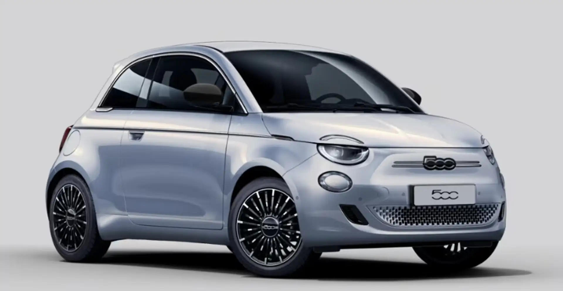 Fiat 500e 500 Elektro Hatchback 42 kWh La Prima Silber - 1