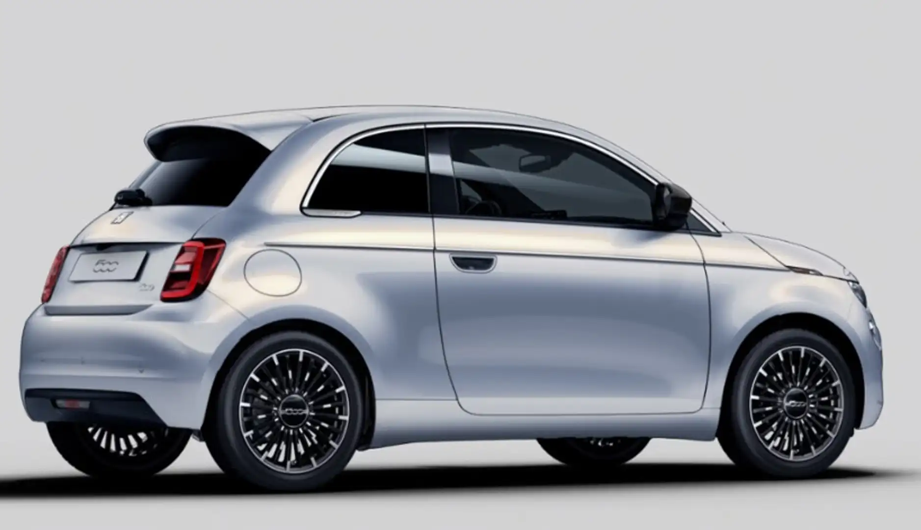 Fiat 500e 500 Elektro Hatchback 42 kWh La Prima Silber - 2