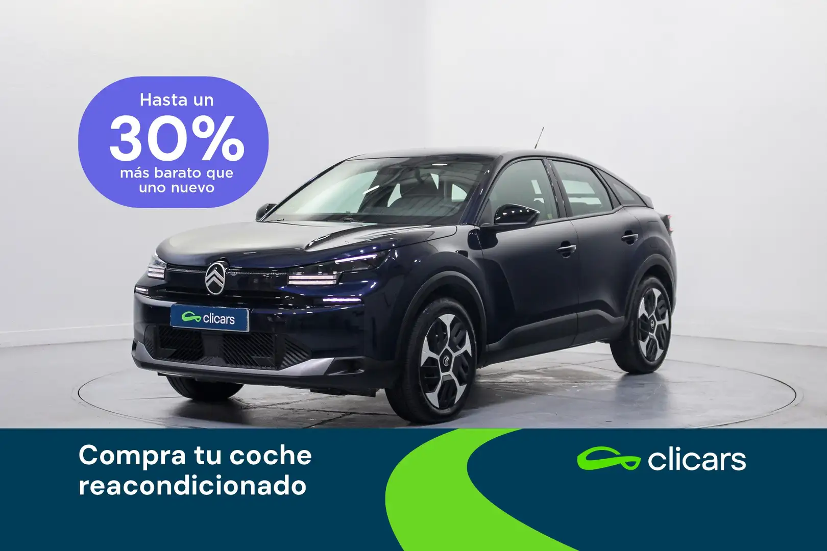 Citroen C4 Hybrid Plus eDSC6 136 Bleu - 1