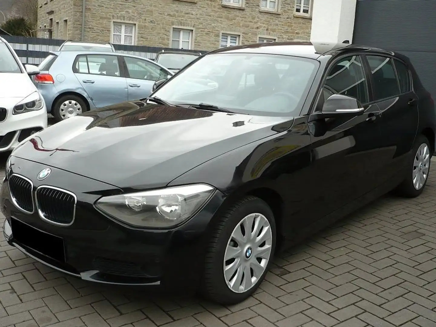 BMW 116 116d Navi Climatronik Euro 5 Start Stop Pdc Schwarz - 2